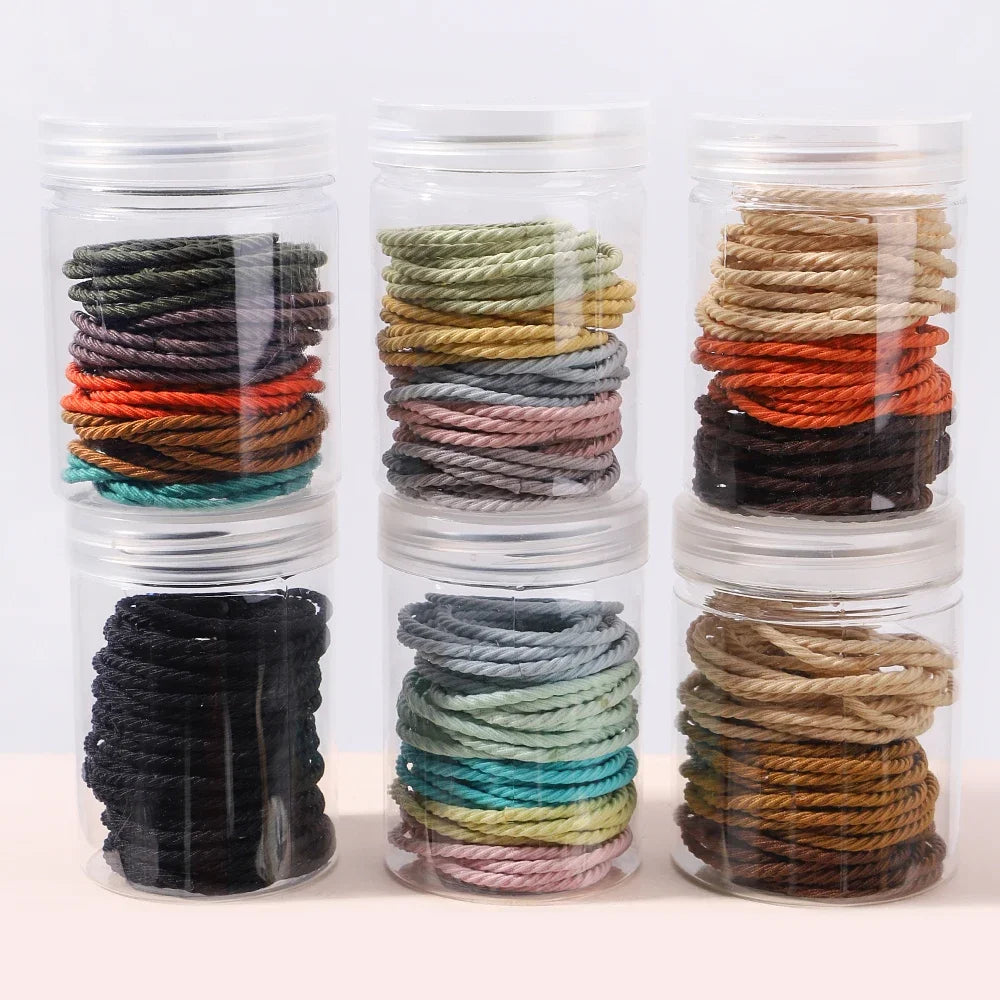 50Pcs Simplicity Hair Ties
