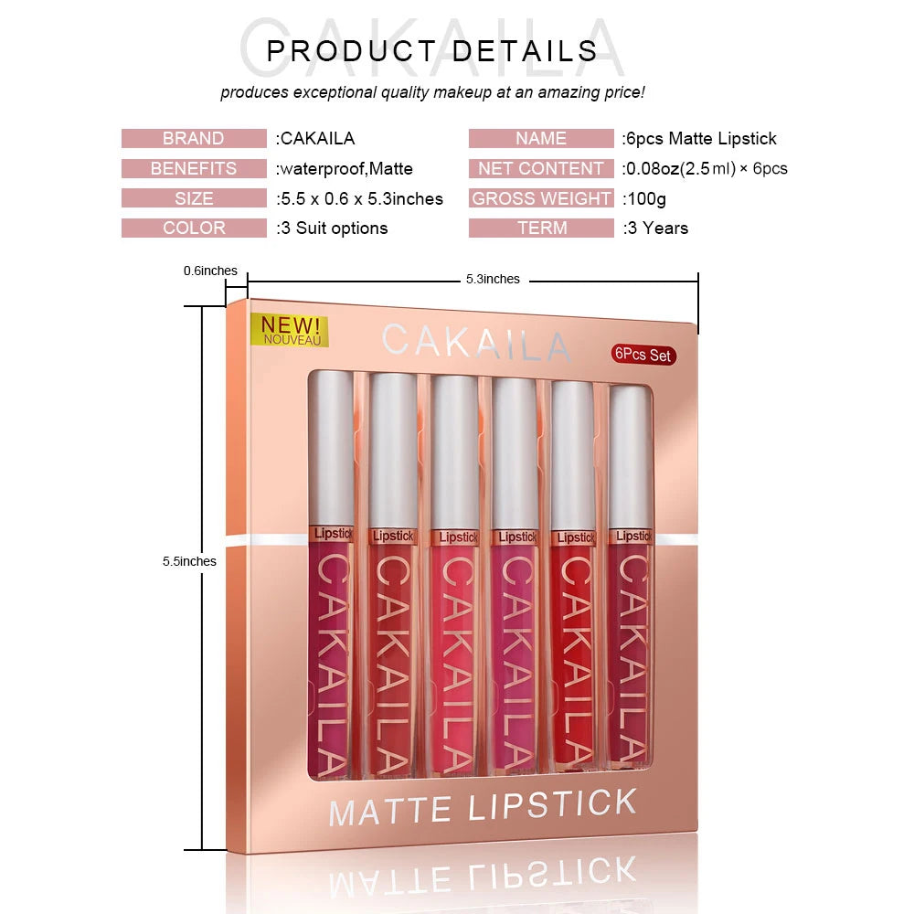 Liquid Matte Lipstick Set