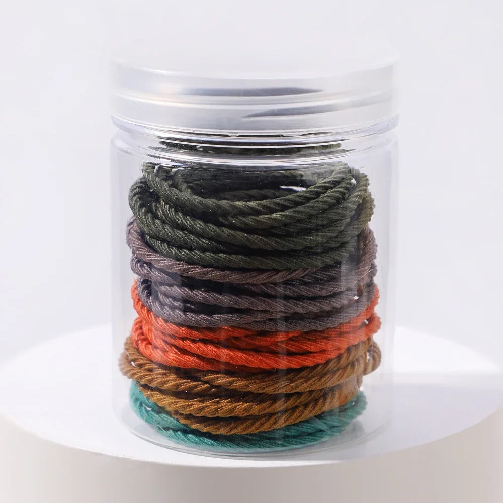 50Pcs Simplicity Hair Ties