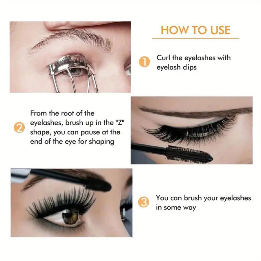 Waterproof 4D Mascara Smudge-proof